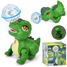 Музыкальная игрушка динозавр BabyToys YJ-3048 с музыкой и светом