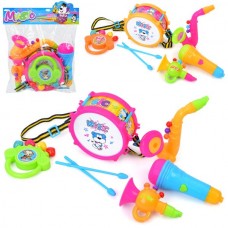 Набор музыкальных инструментов BabyToys 2498-1, 5 предметов Набор музыкальных инструментов BabyToys 2498-1, 5 предметов