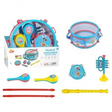Набор музыкальных инструментов BabyToys 638F барабан бубен маракасы