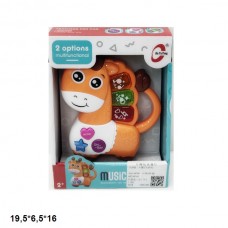 Дитяче піаніно BabyToys Орган 1128 жираф з музикою і світлом
