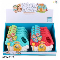 Дитячого піаніно BabyToys 855-175A з музикою та світлом