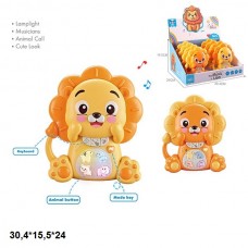 Детское пианино BabyToys 8807-C с музыкой и светом