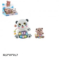 Детское пианино BabyToys 8811-C медведик с музыкой и светом