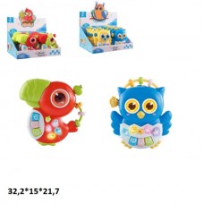 Детское пианино BabyToys 8813-C с музыкой и светом на батарейках