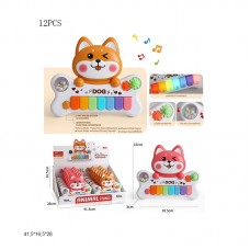 Дитячий піаніно BabyToys 8895-1B з музикою і світлом