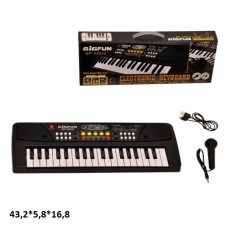 Детский синтезатор BF-430A2 с микрофоном и USB