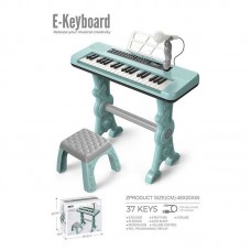Детский синтезатор BabyToys 328-69 с микрофоном и стульчиком
