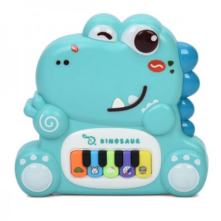 Детское пианино BabyToys 189-1A2 динозавр со звуком и светом Детское пианино BabyToys 189-1A2 динозавр со звуком и светом