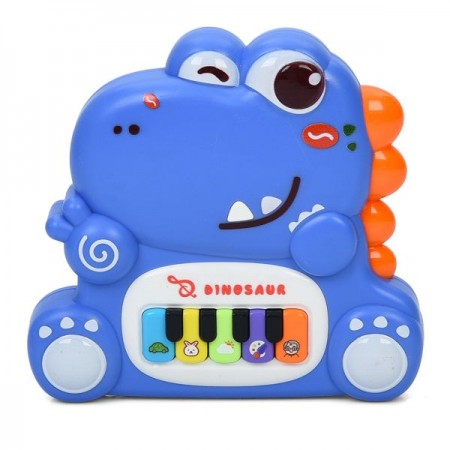 Детское пианино BabyToys 189-1A2 динозавр со звуком и светом Детское пианино BabyToys 189-1A2 динозавр со звуком и светом