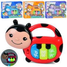 Піаніно для малюків BabyToys 338 зі звуком і світлом