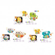 Детское пианино BabyToys 503-18-19-20 динозавр со звуками и светом Детское пианино BabyToys 503-18-19-20 динозавр со звуками и светом