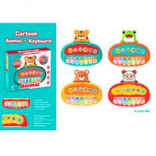 Детское пианино BabyToys 661-1 со звуками животных и светом