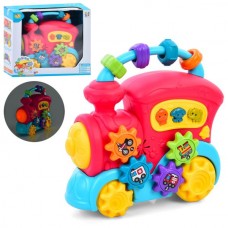 Пианино паравозик BabyToys 855-159A с музыкой и светом
