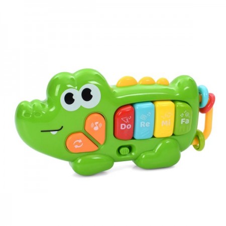 Дитяче піаніно BabyToys HE0567 з музикою та світлом Дитяче піаніно BabyToys HE0567 з музикою та світлом