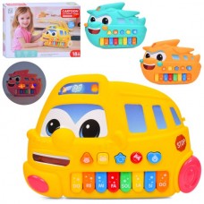 Детское пианино LC73-LC7 BabyToys со звуками животных и светом