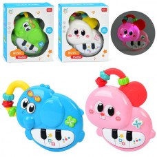 Дитяче піаніно BabyToys MBX09-MBX10 з музикою та світлом