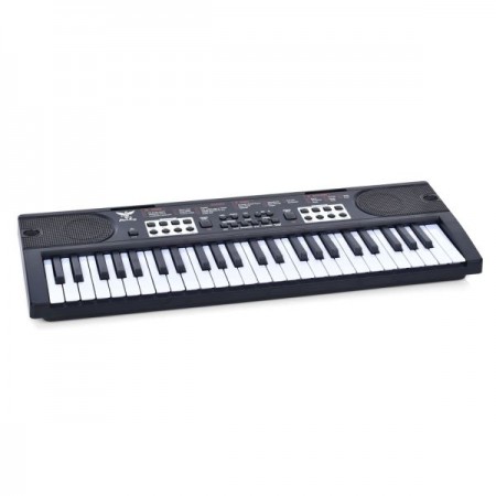 Синтезатор BX-1682A-B 54см, 49клавіш, мікрофон, запис, демо, 2 кольори, USB-шнур або бат-ки, в кор-ці Синтезатор BX-1682A-B 54см, 49клавіш, мікрофон, запис, демо, 2 кольори, USB-шнур або бат-ки, в кор-ці