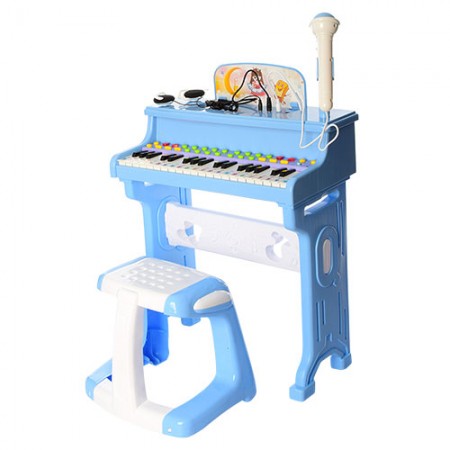 Дитячий синтезатор BabyToys CV8818-206AB з мікрофоном
