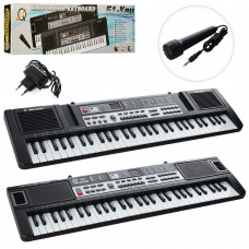 Дитячий синтезатор BabyToys MQ6120-21, 61 клавіша з мікрофоном