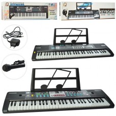 Синтезатор MQ6180-82 61клав, микрофон, запись, демо, 16тонов,2вида,от сети,в кор-ке