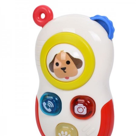 Игрушечный телефон BabyToys 66012 с музыкой и светом Игрушечный телефон BabyToys 66012 с музыкой и светом