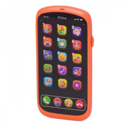 Детский телефон BabyToys HE0564 с музыкой и светом