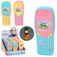 Іграшковий телефон BabyToys HJ-9023 зі звуком і світлом Іграшковий телефон BabyToys HJ-9023 зі звуком і світлом