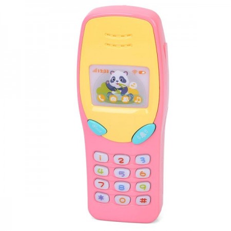 Іграшковий телефон BabyToys HJ-9023 зі звуком і світлом Іграшковий телефон BabyToys HJ-9023 зі звуком і світлом