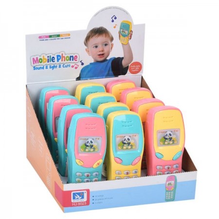 Іграшковий телефон BabyToys HJ-9023 зі звуком і світлом Іграшковий телефон BabyToys HJ-9023 зі звуком і світлом