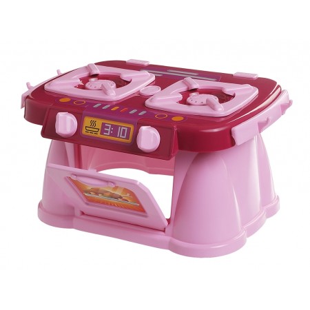 Дитячий іграшковий набір посуду рожевий Cooking Plate with Dishes 7 предметів у коробці Юніка 71696 Дитячий іграшковий набір посуду рожевий Cooking Plate with Dishes 7 предметів у коробці Юніка 71696