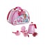 Набір посуду Cooking Set 15 предметів рожевий Юніка 4820041671733