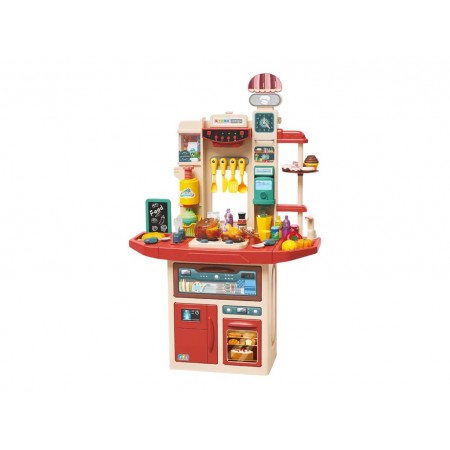 Ігрова кухня з парою M6009 I UA, 110 см, світло та звук, вода і продукти, Limo Toy