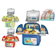 Игровой набор кухня в чемодане Cooking Kitchen, 28 см, с аксессуарами, 3 вида M9911 Игровой набор кухня в чемодане Cooking Kitchen, 28 см, с аксессуарами, 3 вида M9911