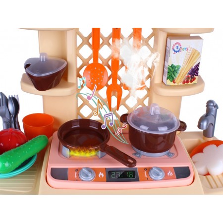 Детская игрушечная кухня, 29 предметов в коробке, Технок 5637 Детская игрушечная кухня, 29 предметов в коробке, Технок 5637
