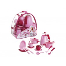 Детская посудка розовый Cooking Set 39 предметов Юніка 71764