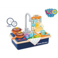Кухня игровая с водой WD-T41, 40 см, льется вода и плита, Limo Toy