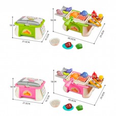 Игровой набор барбекю BabyToys BT0800-01 с посудой и продуктами Игровой набор барбекю BabyToys BT0800-01 с посудой и продуктами
