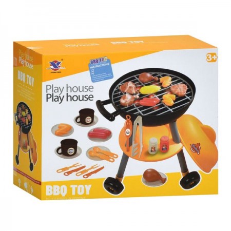 Игровой набор барбекю BabyToys XS-25093 с посудой и продуктами Игровой набор барбекю BabyToys XS-25093 с посудой и продуктами