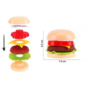 Игрушка продукты "Пирамидка гамбургер ТехноК", арт. 8690