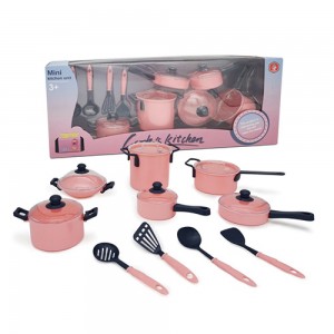 Игрушечная посуда K8815-6 кастрюли, сковородки, кухонный набор