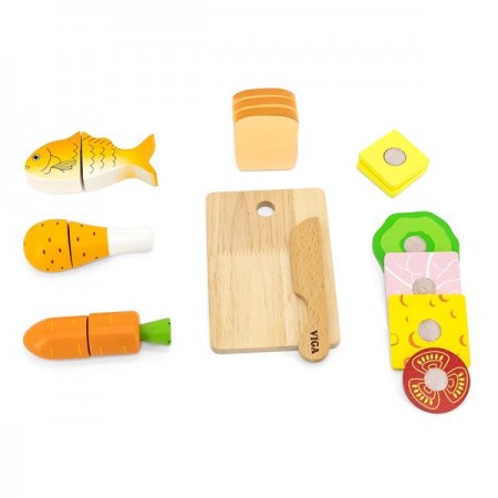 Игрушечные продукты Viga Toys Обед Игрушечные продукты Viga Toys Обед