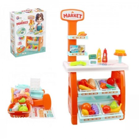 Игрушечный набор "Маркет ТехноК", арт.0730 - Размеры 61 х 48 х 20 см, 
 - Вес 3165 г
