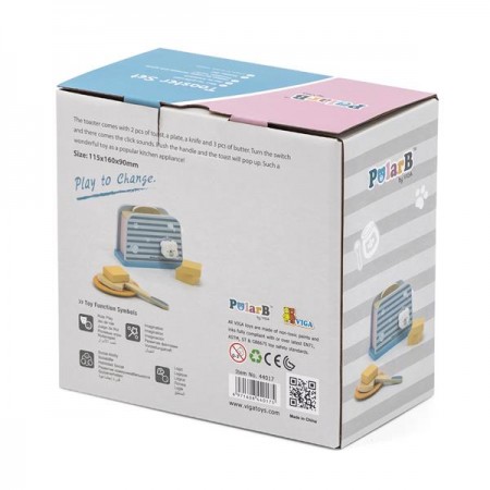 Игрушечный тостер PolarB из дерева Игрушечный тостер PolarB из дерева