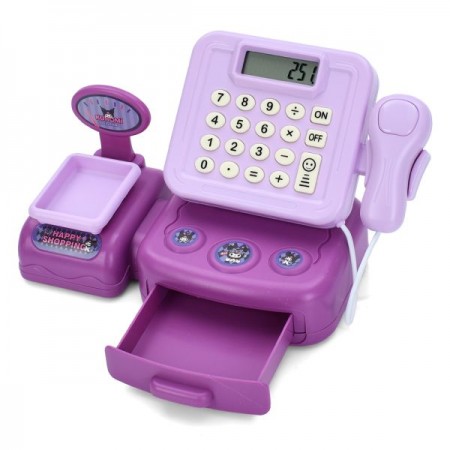 Кассовый аппарат игрушечный BabyToys 1111-173 со звуком и весами Кассовый аппарат игрушечный BabyToys 1111-173 со звуком и весами