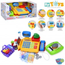 Игрушечный кассовый аппарат Limo Toy 7018-UA со светом и звуком Игрушечный кассовый аппарат Limo Toy 7018-UA со светом и звуком
