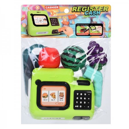 Кассовый аппарат BabyToys GJJ-L-101 со звуком и сканером Кассовый аппарат BabyToys GJJ-L-101 со звуком и сканером