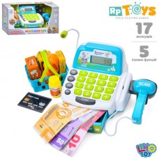 Кассовый аппарат BabyToys M 4391 со сканером и звуком Кассовый аппарат BabyToys M 4391 со сканером и звуком