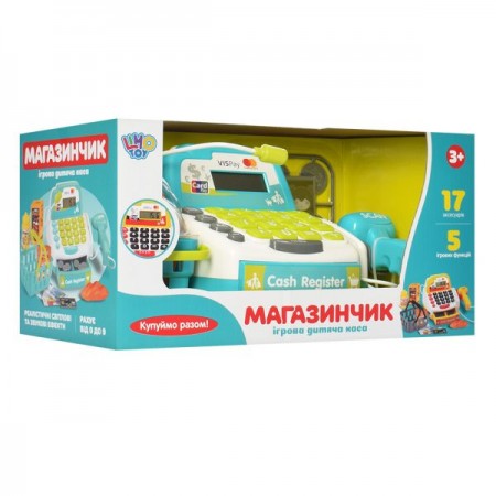 Кассовый аппарат BabyToys M 4391 со сканером и звуком Кассовый аппарат BabyToys M 4391 со сканером и звуком