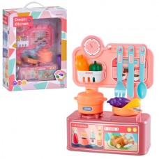 Игрушечная кухня BabyToys 599-2 с плитой и посудой Игрушечная кухня BabyToys 599-2 с плитой и посудой
