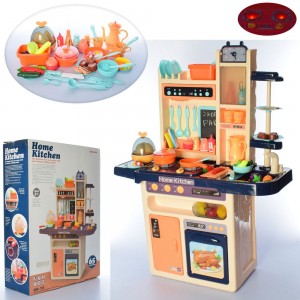 Детская игрушечная кухня Limo 889-155 Home Kitchen, вода, свет, звук, 65 предметов
